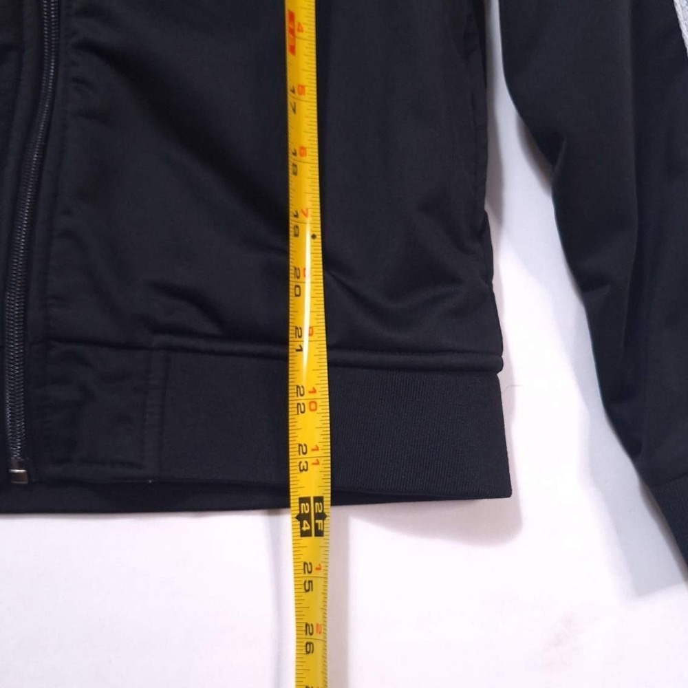 Kappa Track Jacket‎ Full Zip Black White Logo Tape Athleisure Womens S Retro - Picture 9 of 11